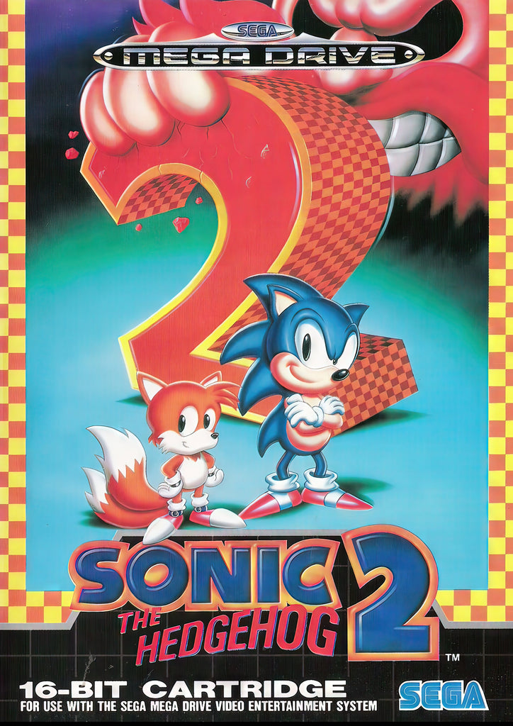 Premium 90s Sonic The Hedgehog 2 A3 Size Posters