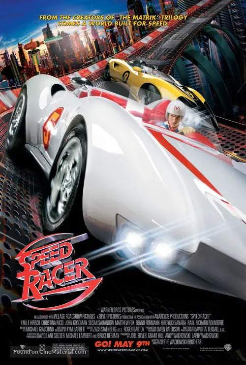 Speed Racer Cinema Movie Poster A2 Size – Pixie Posters