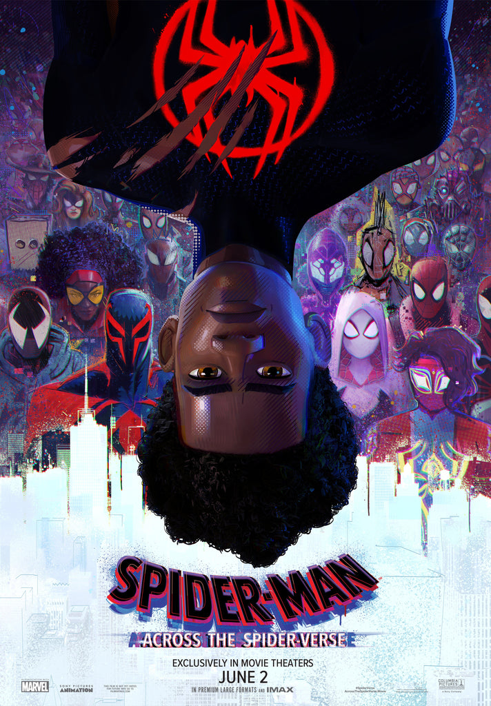 Premium Spider-Man: Across The Spider-verse A4 Size Movie Poster