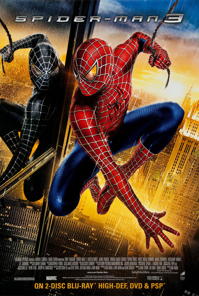 Premium Spider-Man 3 A4 Size Movie Poster