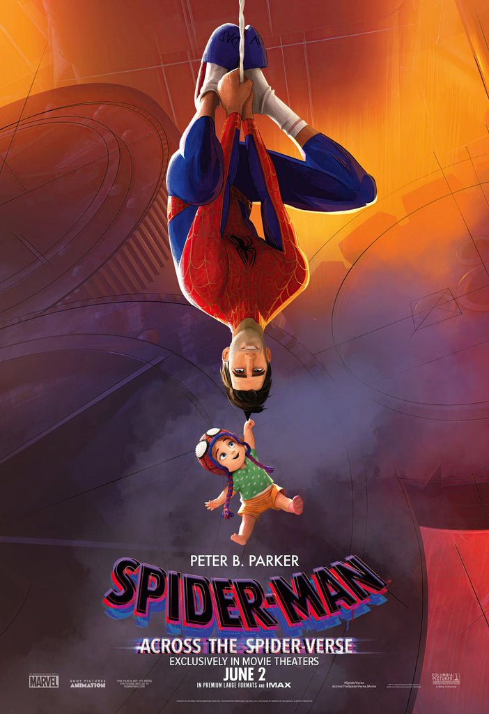Premium Spider-man Across The Spider-verse Design 4 A2 Size Movie Poster