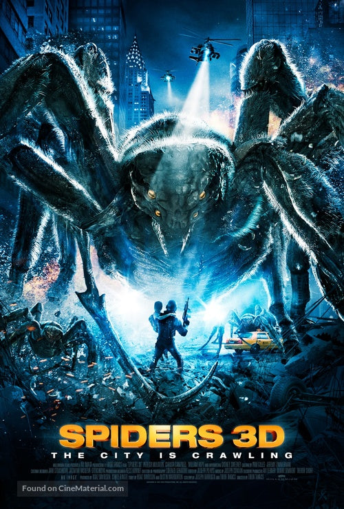 Pixie Posters Spiders Movie Poster A2 Size