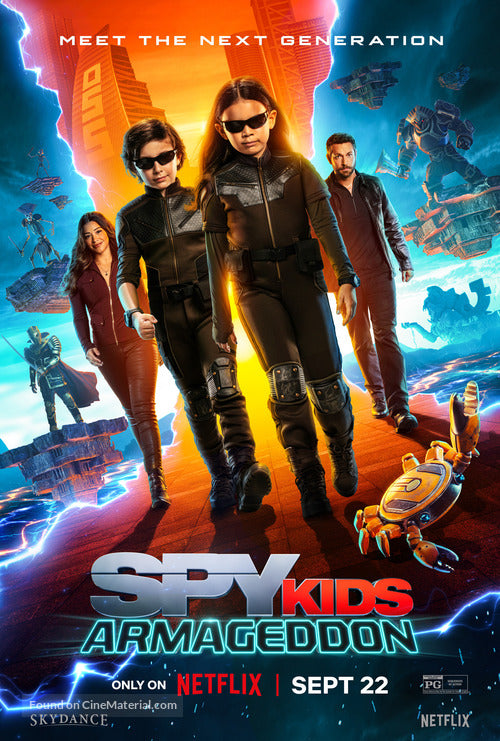 Spy Kids: Armageddon A2 Movie Poster-Pixie Posters