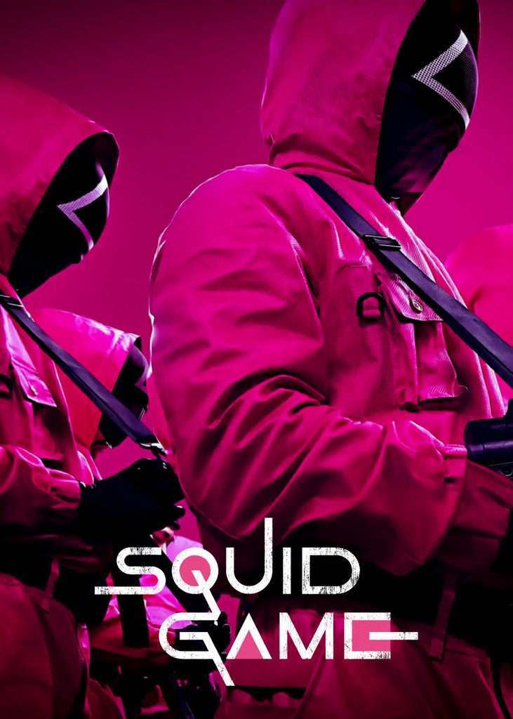 Premium Squid Games Option 11  A2 Size Posters