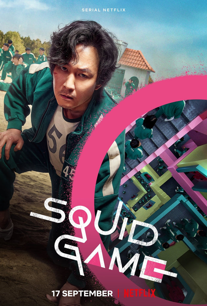 Premium Squid Games Option 7  A4 Size Posters