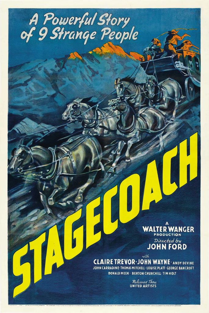 Stagecoach A2 Size Movie Poster-Pixel Demon