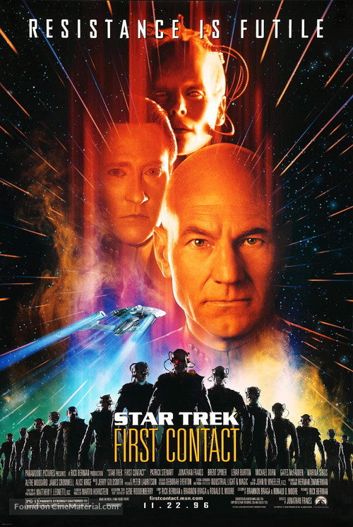 Star Trek: First Contact A2 Movie Poster-Pixie Posters