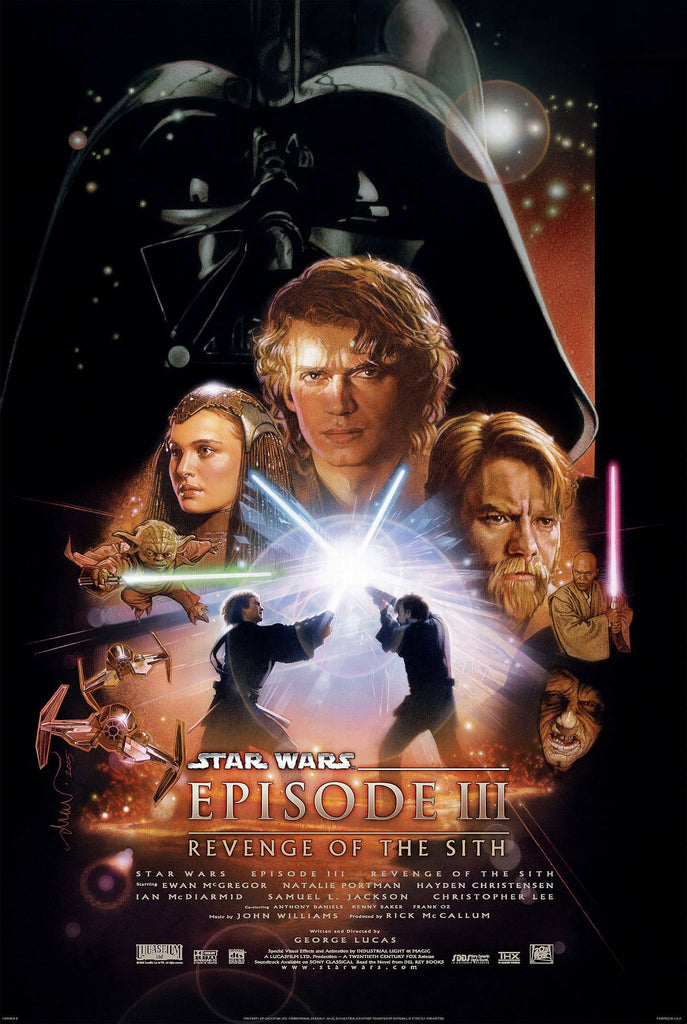 Premium Star Wars: Episode III - Revenge of the Sith A2 Size Movie Poster