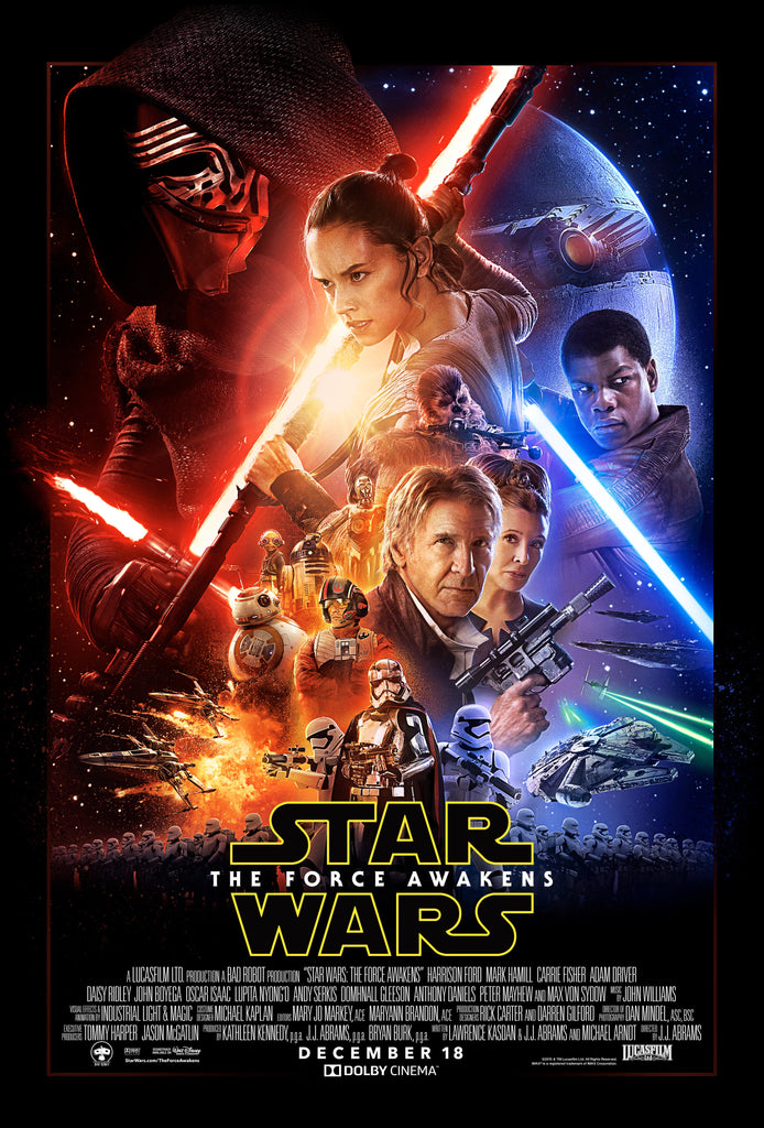 Premium Star Wars: The Force Awakens A2 Size Movie Poster