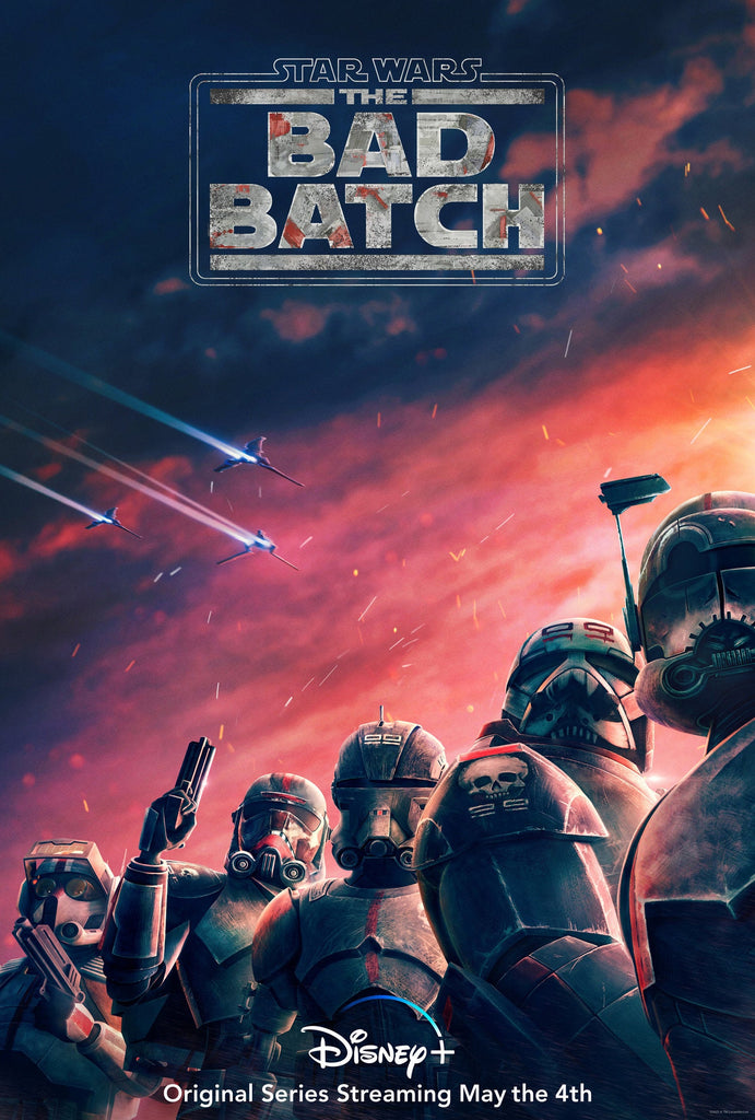 Premium Star Wars Saga The Bad Batch A3 Size Posters