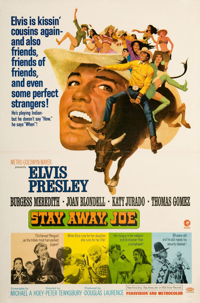 Premium Elvis Presley Stay Away Joe A2 Size Movie Poster