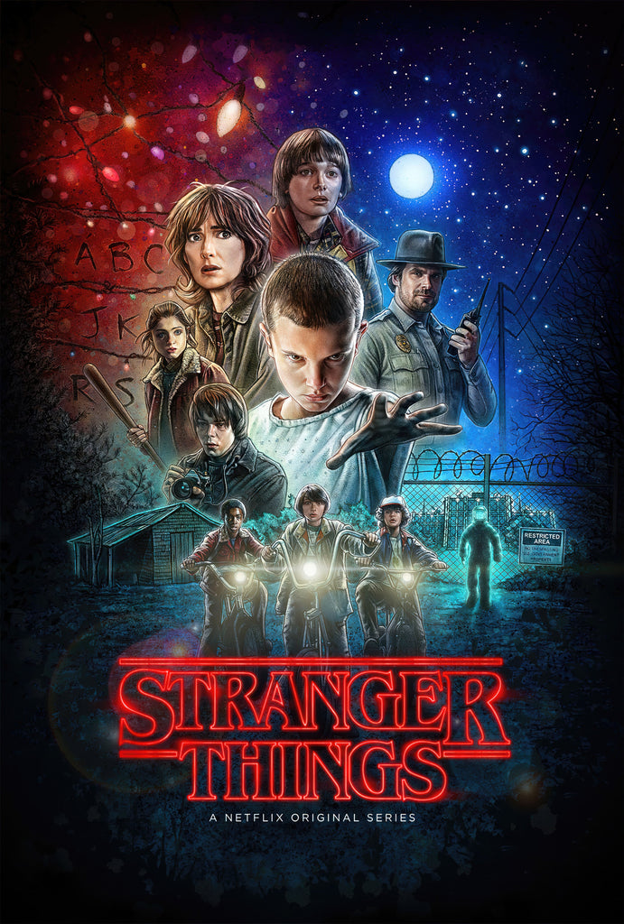 Premium Stranger Things Design 27 A3 Size Posters