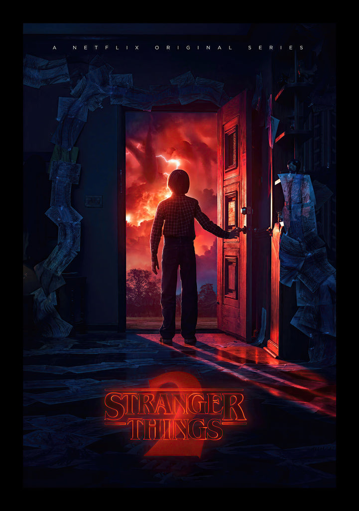 Premium Stranger Things Design 4 A3 Size Posters