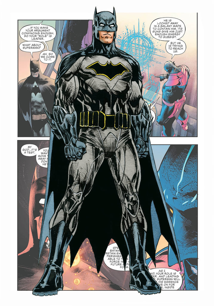 Premium Superhero Comic Style Batman A3 Size Posters