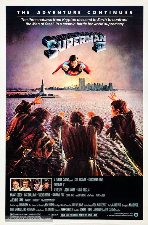 Superman II A2 Movie Poster-Pixie Posters