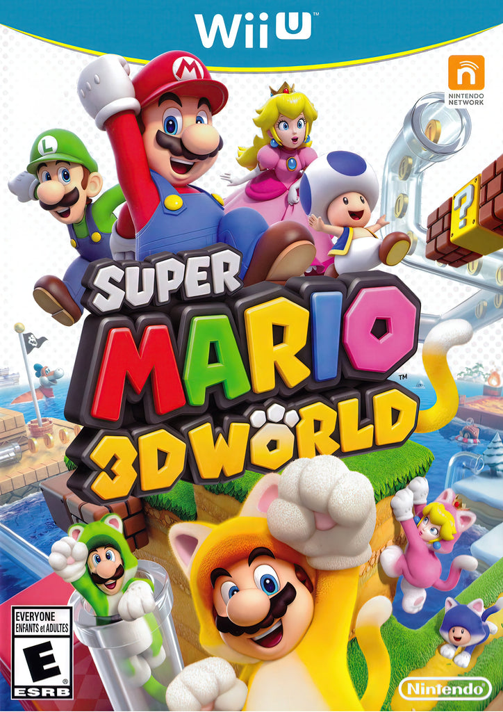 Premium 2010s Super Mario 3D World A4 Size Posters