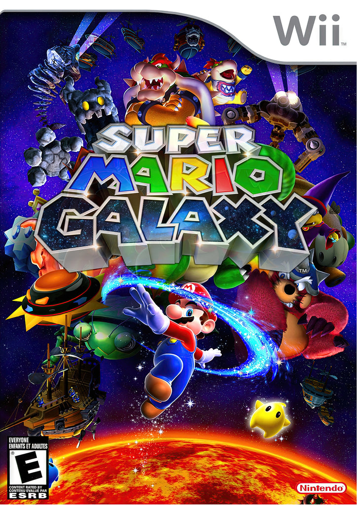 Premium 2000s Super Mario Galaxy A4 Size Posters