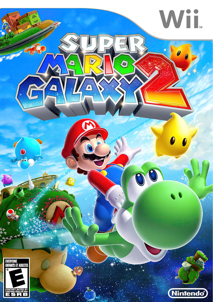 Premium 2010s Super Mario Galaxy 2 A4 Size Posters