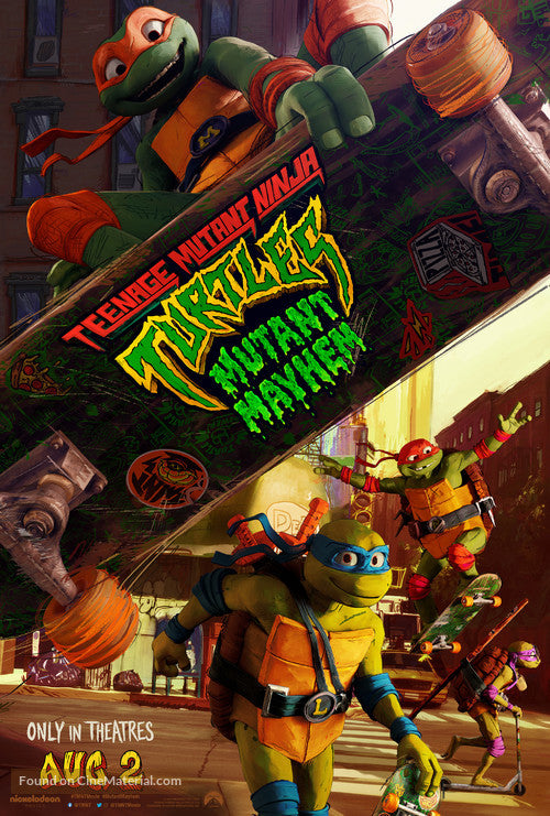 Teenage Mutant Ninja Turtles: Mutant Mayhem A2 Movie Poster-Pixie Posters