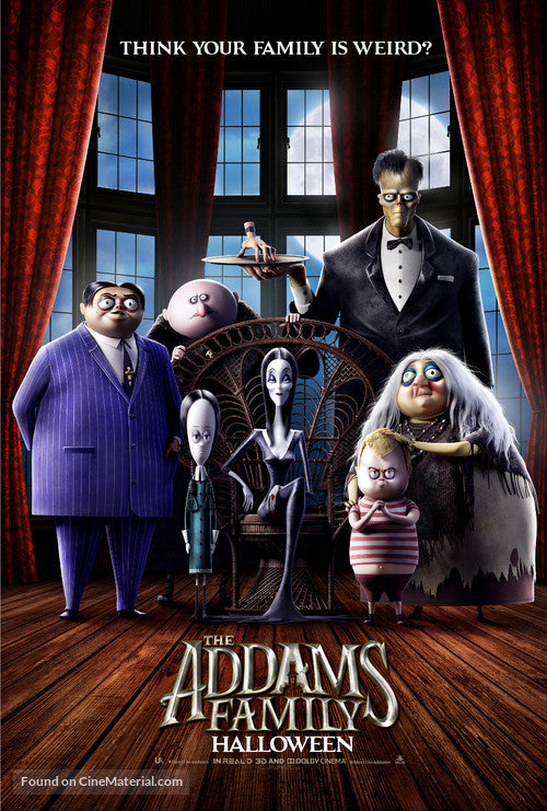 The Addams Family A2 Movie Poster-Pixie Posters