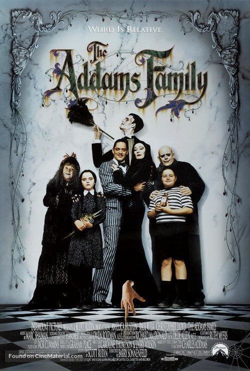 The Addams Family A2 Movie Poster-Pixie Posters