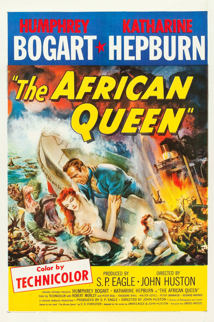 Premium The African Queen A3 Size Movie Poster