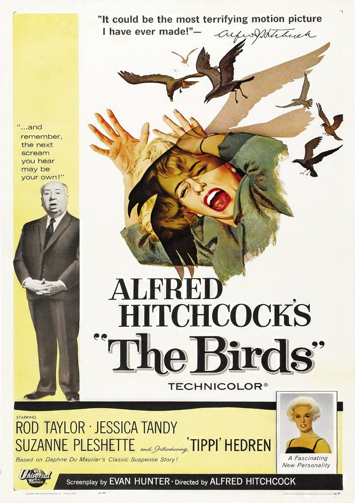 Premium The Birds A2 Size Movie Poster