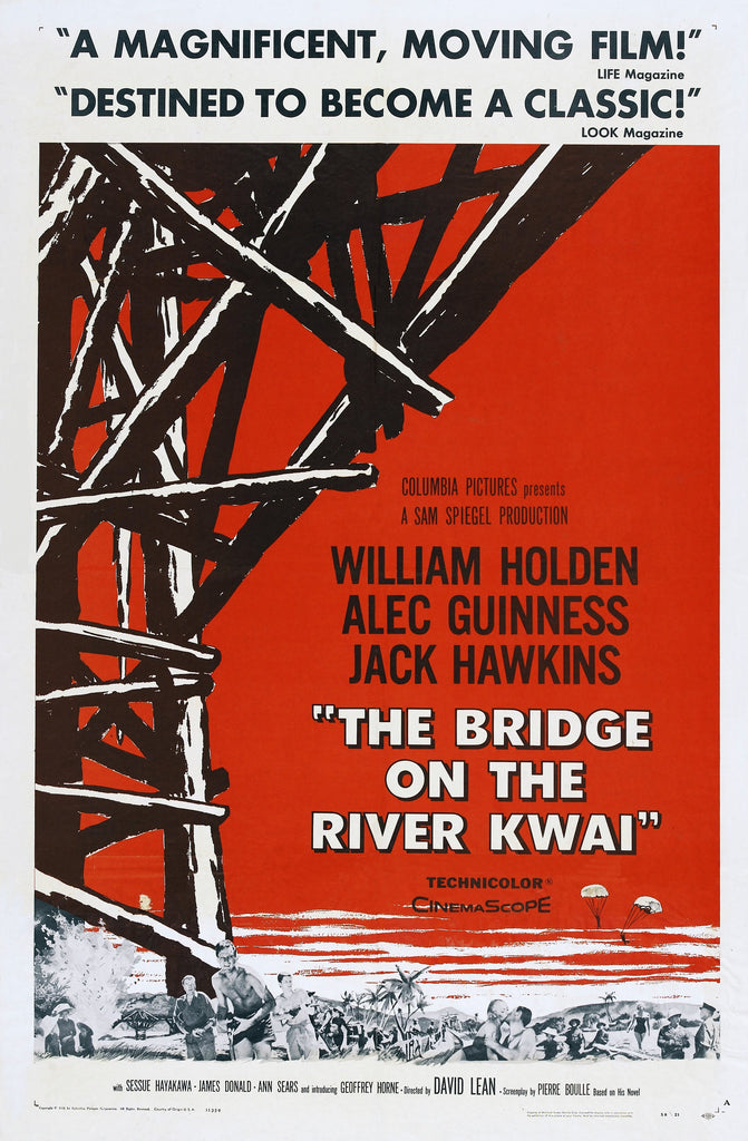 Premium The Bridge On The River Kwai A3 Size Movie Poster