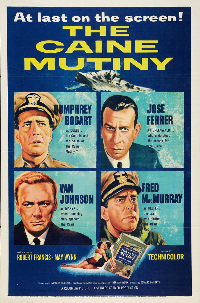 Premium The Caine Mutiny A2 Size Movie Poster