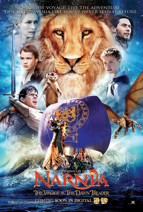 The Chronicles of Narnia: The Voyage of the Dawn Treader A2 Movie Poster-Pixie Posters