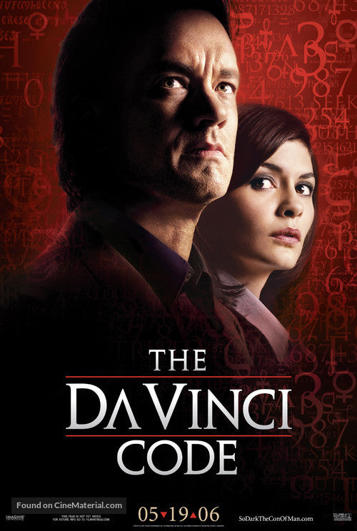 The Da Vinci Code A2 Movie Poster-Pixie Posters