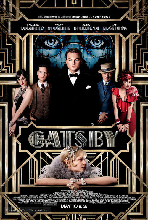 The Great Gatsby A2 Movie Poster-Pixie Posters