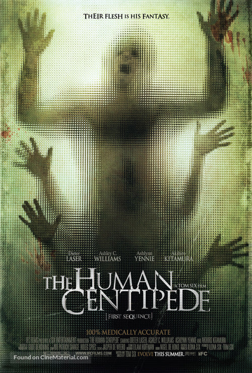 The Human Centipede (First Sequence) A2 Movie Poster-Pixie Posters