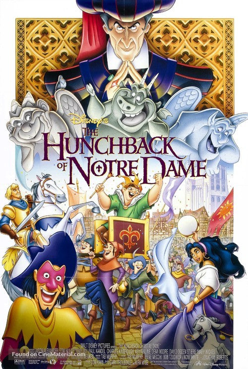 The Hunchback of Notre Dame A2 Movie Poster-Pixie Posters