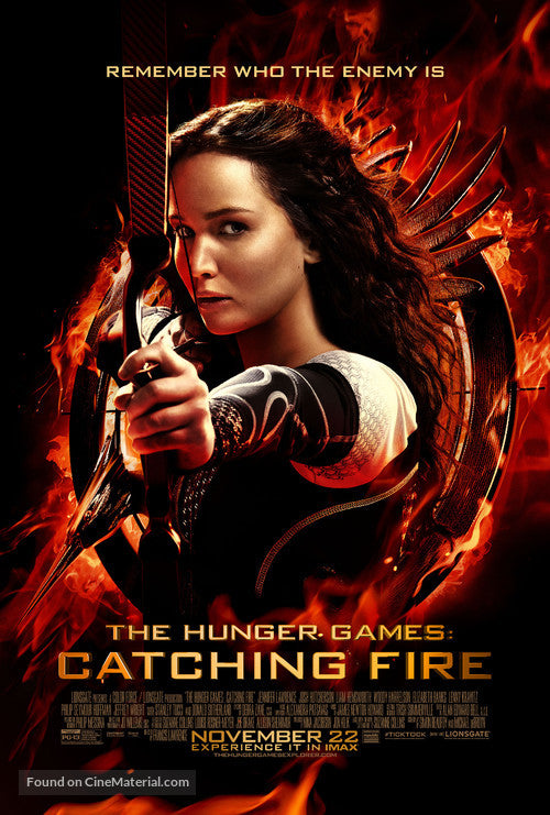 The Hunger Games: Catching Fire A2 Movie Poster-Pixie Posters