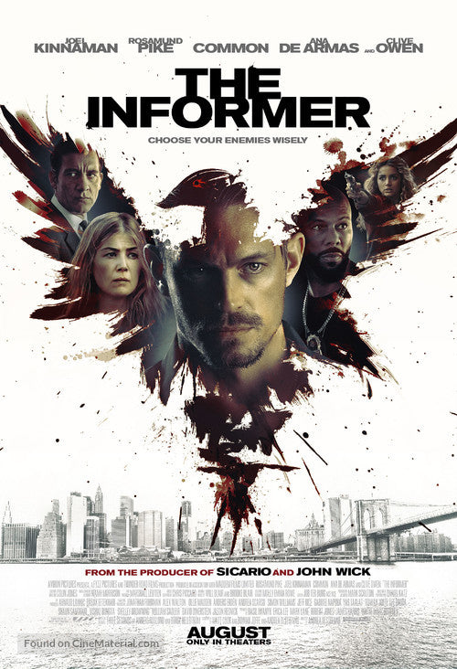 Pixie Posters The Informer Movie Poster A2 Size