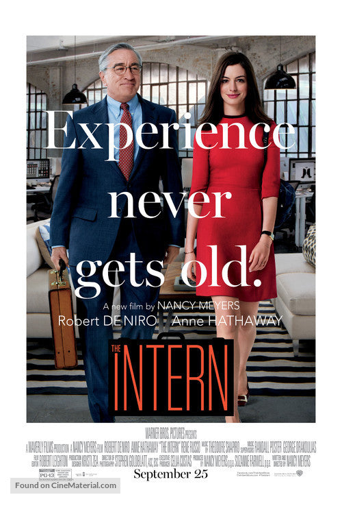 The Intern A2 Movie Poster-Pixie Posters