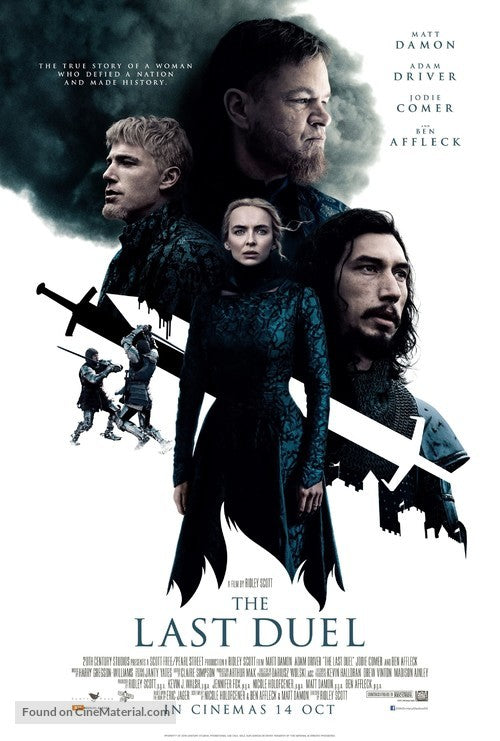 The Last Duel A2 Movie Poster-Pixie Posters