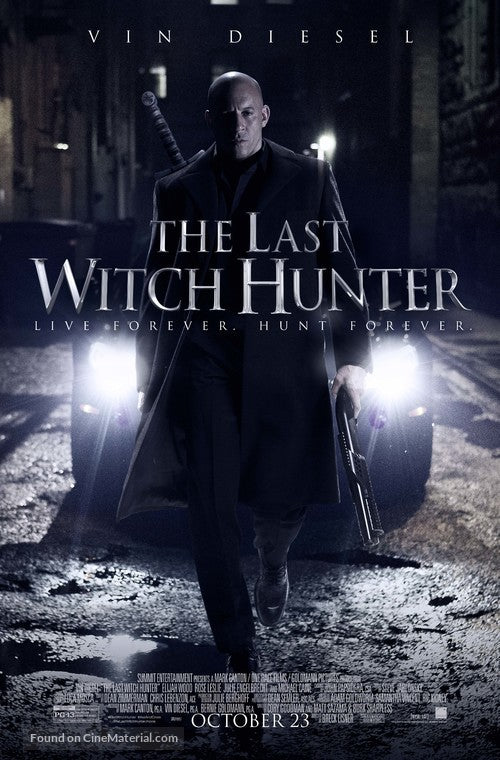 The Last Witch Hunter A2 Movie Poster-Pixie Posters