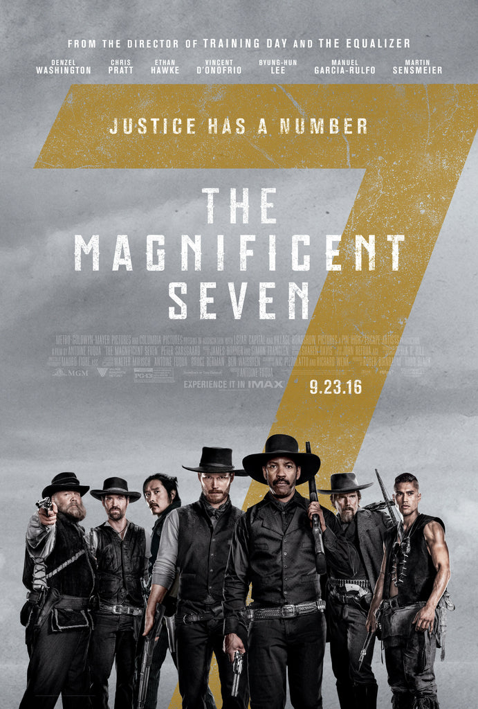 Premium The Magnificent Seven A2 Size Movie Poster