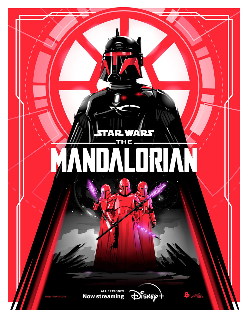 Premium The Mandalorian Design 10 A4 Size Posters