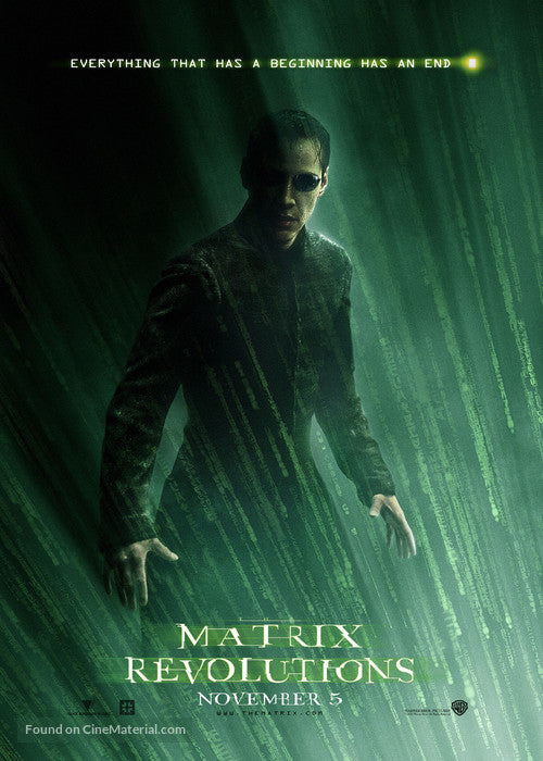 The Matrix Revolutions A2 Movie Poster-Pixie Posters