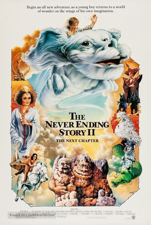 The NeverEnding Story II: The Next Chapter A2 Movie Poster-Pixie Posters