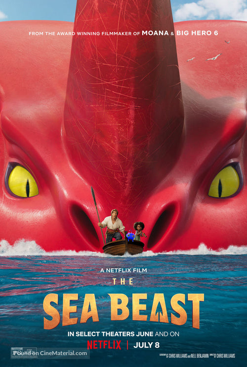 The Sea Beast A2 Movie Poster-Pixie Posters