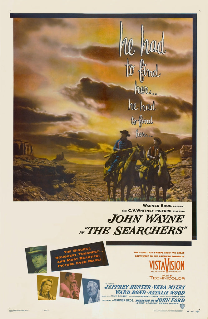 The Searchers A3 Size Movie Poster-Pixie Posters