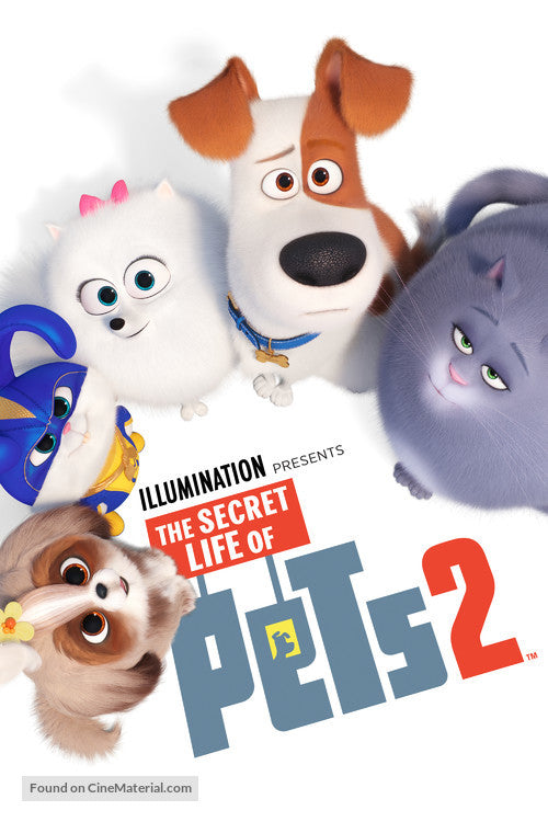 The Secret Life of Pets 2 A2 Movie Poster-Pixie Posters