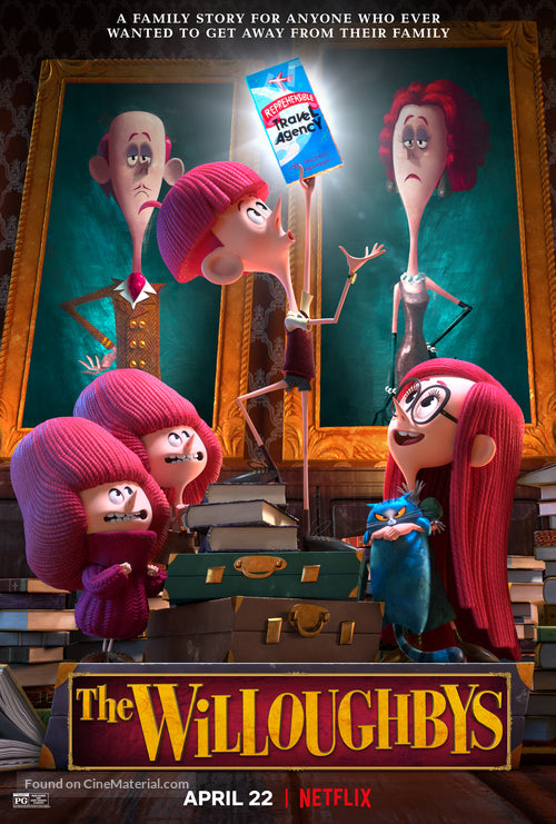 Pixie Posters The Willoughbys Movie Poster A2 Size