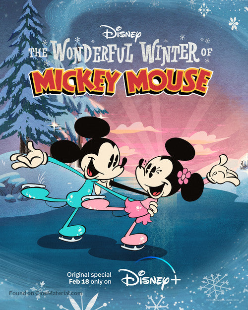 Pixie Posters The Wonderful Winter of Mickey Mouse Movie Poster A2 Size