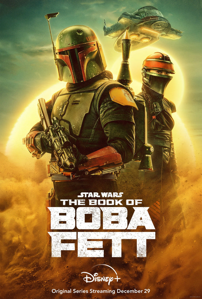 Premium Star Wars Saga The Book of Boba Fett A3 Size Posters