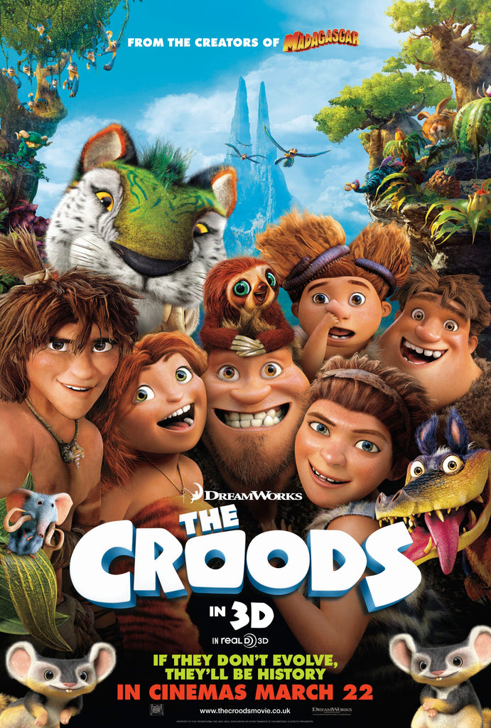 Premium The Croods A2 Size Movie Poster